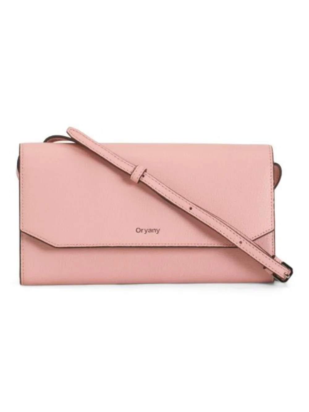 ORYANY Baby Pink Genuine Leather Mandy Crossbody With Passport Holder NWTS